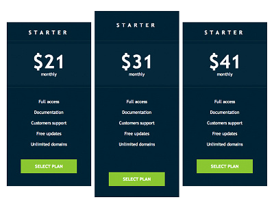 Download Adobe Muse Pricing Table adobe muse free download muse widgets pricing table