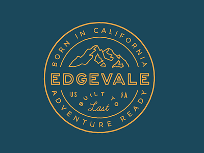 Edgevale Badge WIP apparel badge mountain outdoor ridge shirt