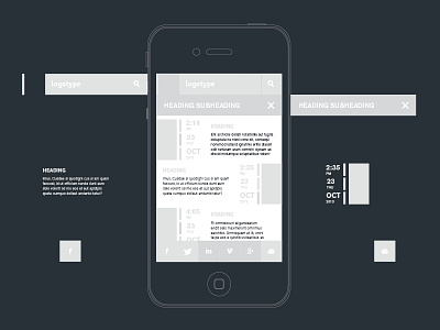 ppl.inc app design layout typography ui ux website wireframe