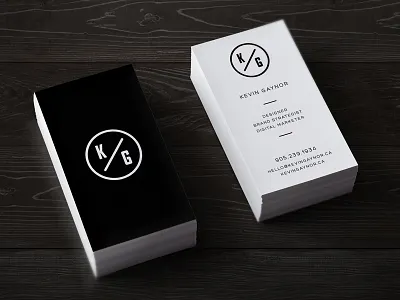 'kayghee' Business Card branding business card identity logo promotional