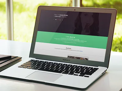 Sneak peak of my new portfolio design flat personal portfolio sneak peak web webdesign website