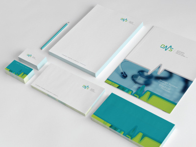 OMS branding design identity logo medical oms oven stationery symbol visual
