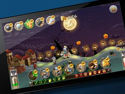 Game / Castle wars cannon castle game ios night troops war