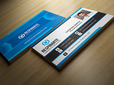 Corporate Business Card - RA51 business card corporate respinarte