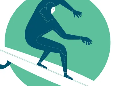 Surfer beach board oregon rider surf wetsuit