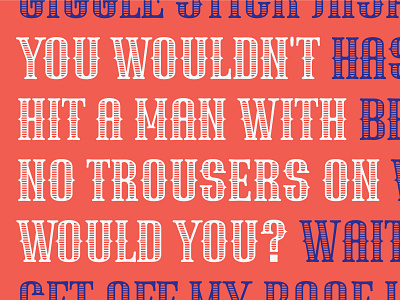 Ivana Display Test design font ivana ivana font lettering type design typography