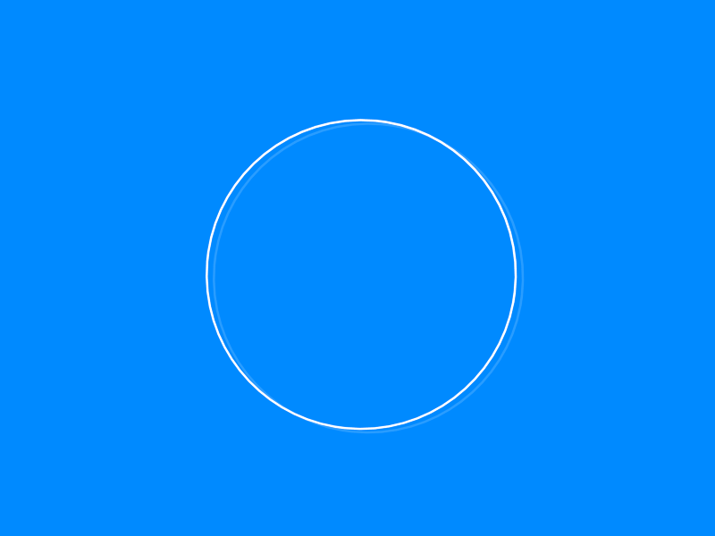 Twisting circle ae ander dribbble twisting circle