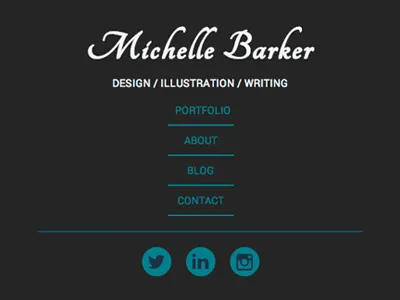 Personal website navigation (in progress) graphic design menu navigation web