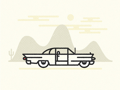 One Piece At A Time cadillac car cash desert johnny