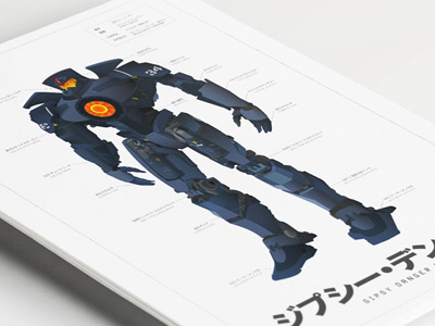Gipsy Danger Mark-3 gipsy danger illustration pacific rim
