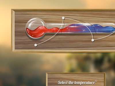 Navigation bar illustration blue chiesa della freelance illustration interface italy portfolio red ui website wood