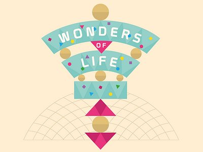Wonders of Life illustration nostalgia pavilion retro theme parks