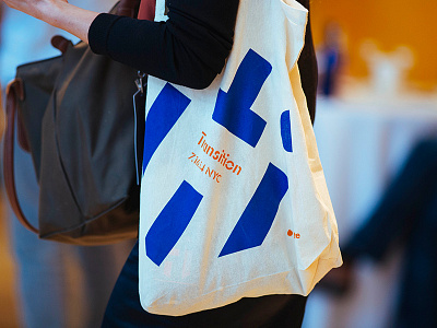 Transition Tote branding conference futura identity percolate tote transition