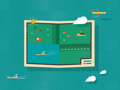 Discovery Made design discovery helloyoungfriends illustration map