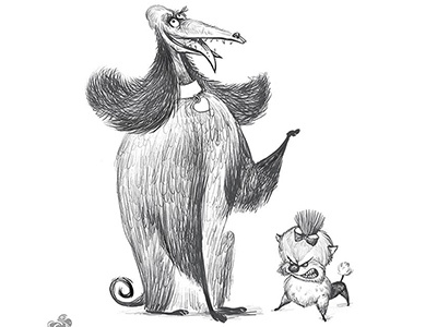 Dogs animal character dog