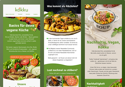 Kokku Email Campaigns email email design email marketing figma food email design graphic design photoshop