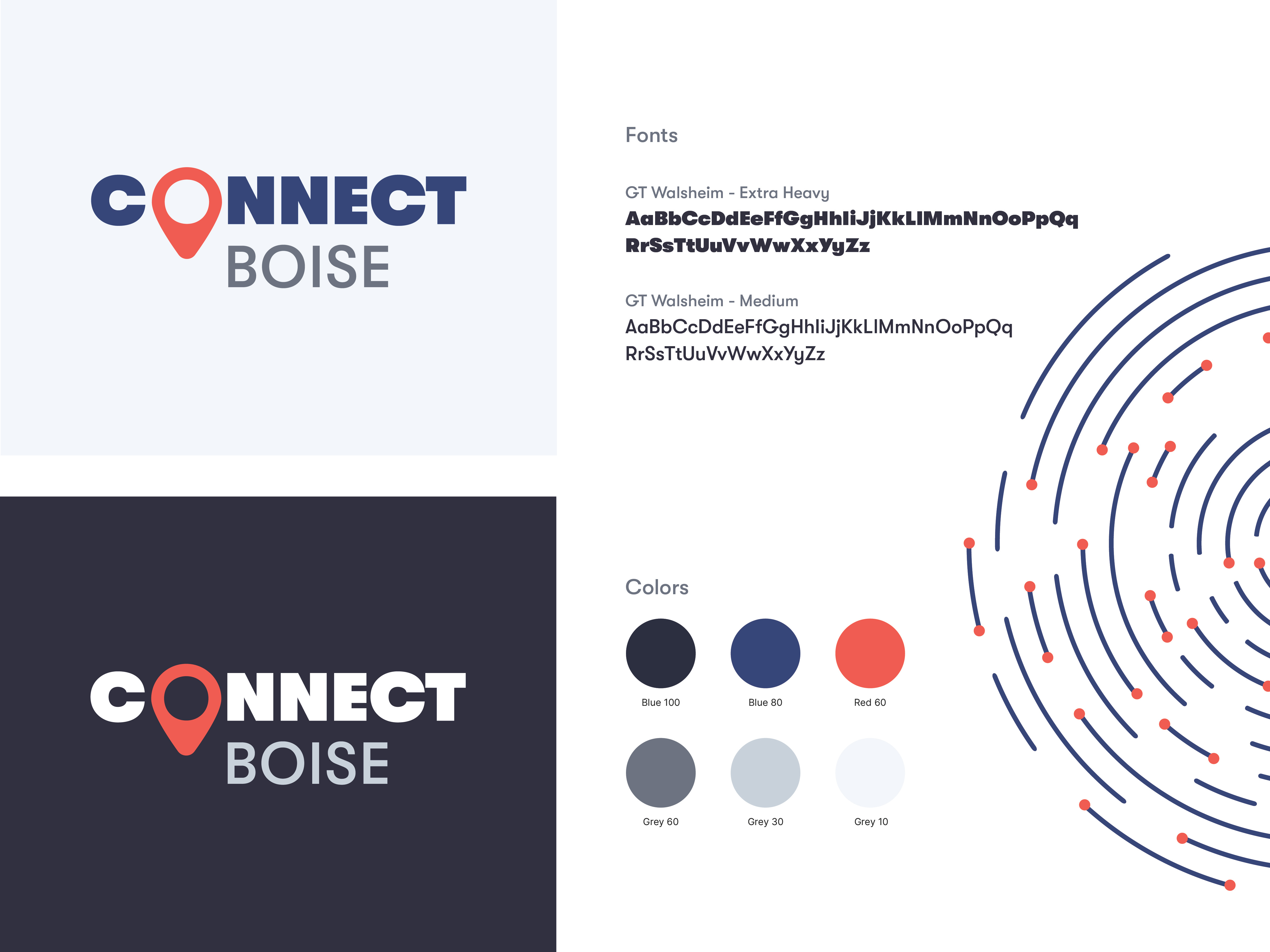 Conference branding - local networks branding logo