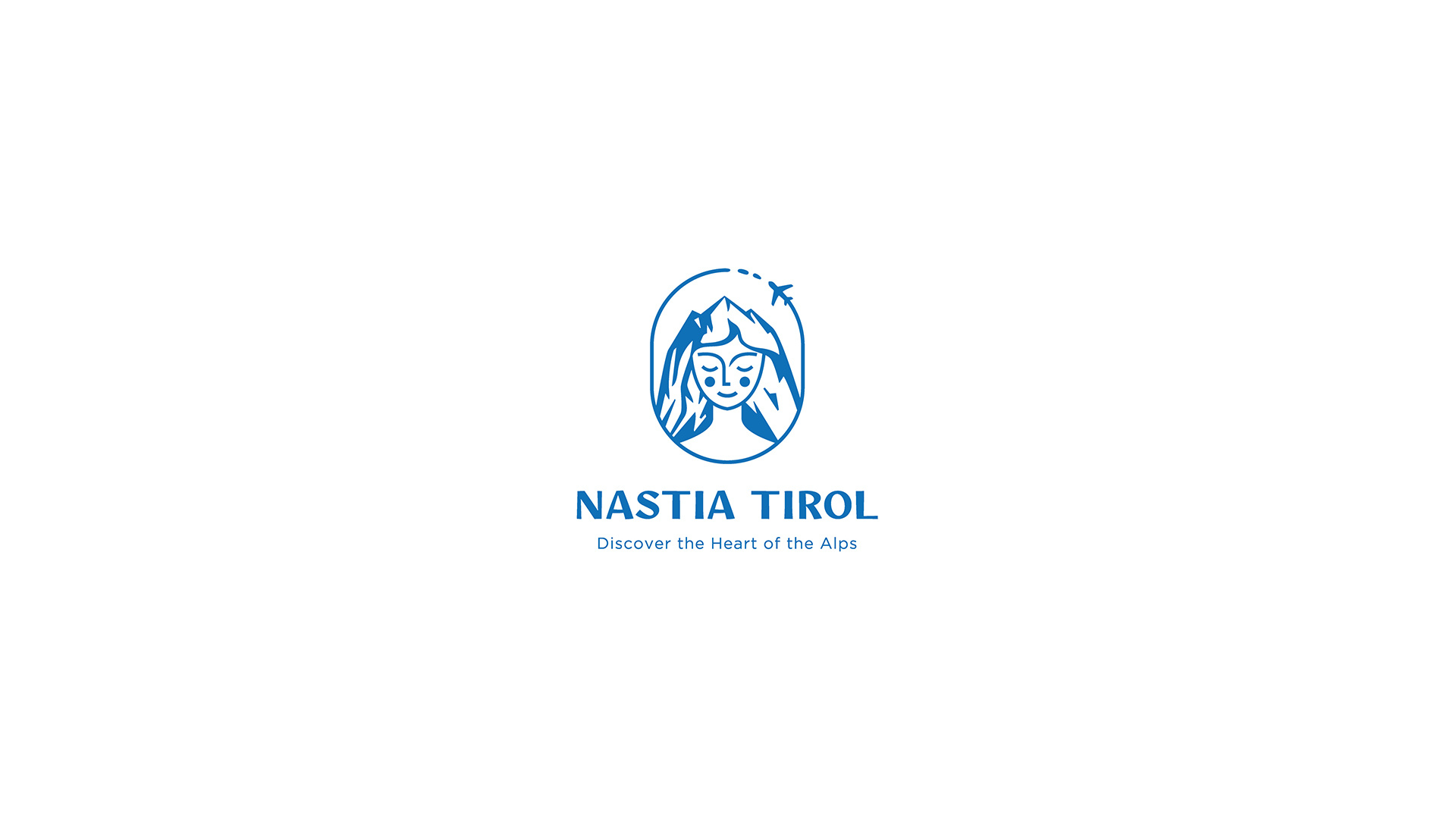 Logo for Nastia, a guide in the Austrian Alps in Tyrol. branddesign branddesigner branding brandingdesign graphic design logo logocreator logodesign