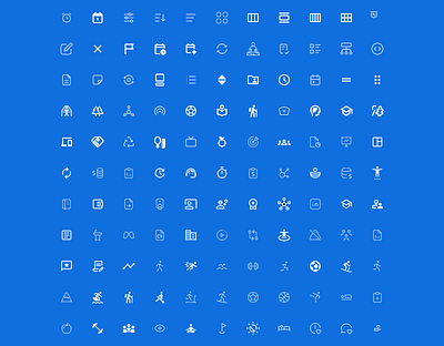 Outline Icons dashboard design logo product design ui