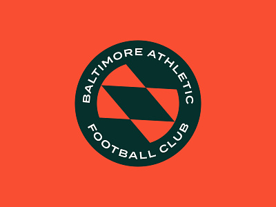 Baltimore Athletic F.C. | unused logo concept badge badge logo branding design flat design football club logo graphic design logo minimal sports club logo