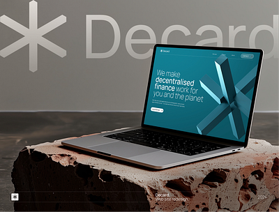 Decard. Web site redesign. redesign ui ux web design website