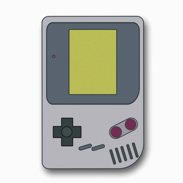 Gameboy after effects animation gameboy gif