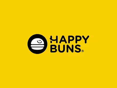 HAPPY BUNS Logo adobe illustrator brand design brand identity branding concept design graphic design ico icon illustration illustrator logo logotype naming vector visual identity