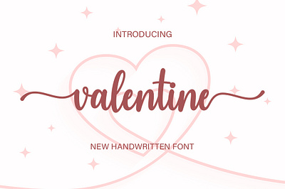 Valentine Font crafting font cute font handwritten monoline new font script script font valentine valentine days valentine font