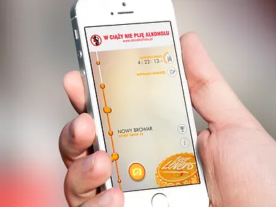Beerlovers city game app apple beer design flat game geolocalization ios mobile skeumorphism