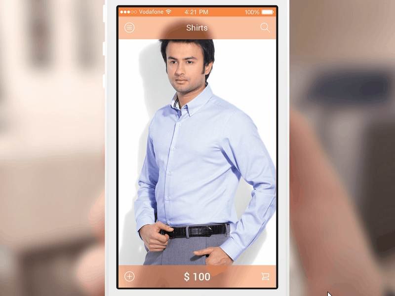 Shopping App ecommerce prototype shopping app ui design ux design