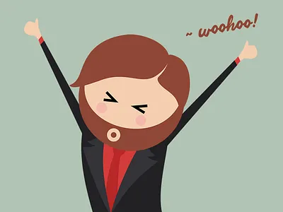 Elegant Jack branding cartoon character elegant flat graphic illustration logo lumber lumberjacks vector