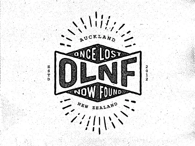 WIP. Logo for a client based in Auckland, New Zealand auckland bw courier hipster logo mono new vintage vintagetype zealand