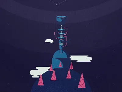 Lonely Observatory aristotelian universe astronomer empyrean heaves lonely observatory spheres stars