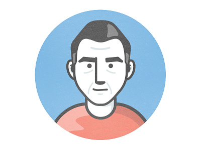 Mr. Dude illustration man mature mister profile