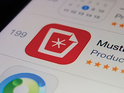 Mustbin App Icon app icon iphone mustbin