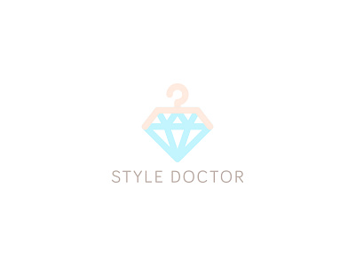 Style Doctor cloth hanger diamond doctor fashion gem logo mode style