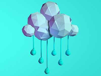 Rain c4d rain weather