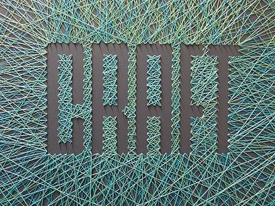 +81 Craft Cover string tactile typography
