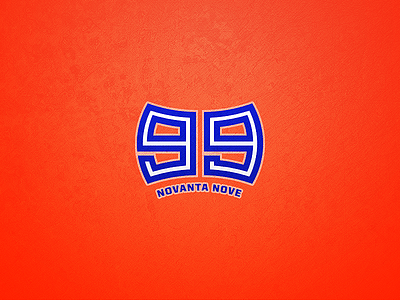 99. 99 logotype monogram ninetynine novantanove sport