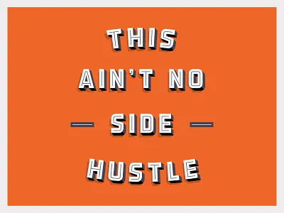 Main Hustle detroit hustle type