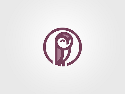 Sorcha business consultant feather icon mauve owl purple tree wise