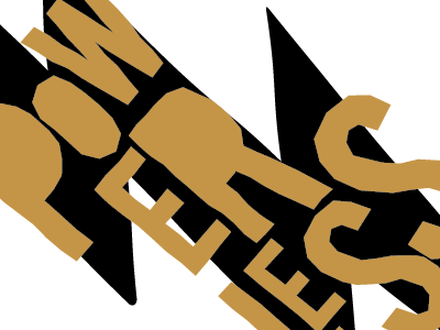 Sketch for Powerless Title