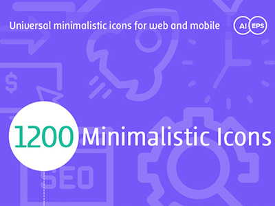 Universal Minimalistic icons business flat icon ios7 icon line icon marketing minimalistic icons seo stroke icon technology thin icon thin line icons ui