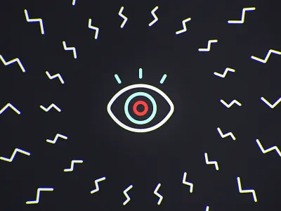 Eye - LVE 001 2d design electric eye graphics music video vfx