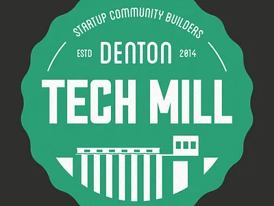 Denton Tech Mill badge builders startup