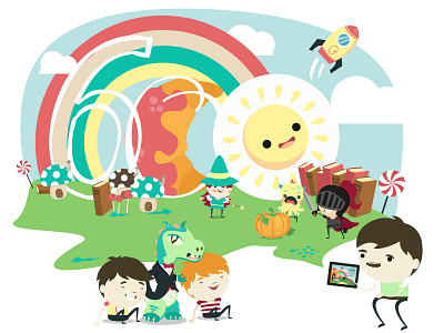 600 FB likes illustration e books facebook illustration kids likes stories whisperies