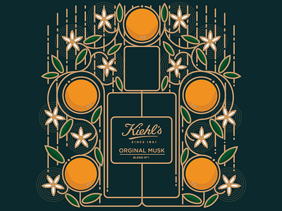 Kiehl's piece fresh citrus burst soft florals