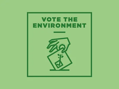 Yes We Can, Because We Have To campaign change climate election leaf square vote