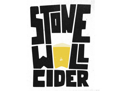 Stonewall cider illustration type