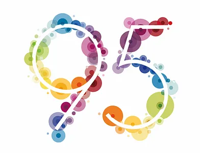 How many circles? anniversary circles colorful colors dots illustration illustrator play years